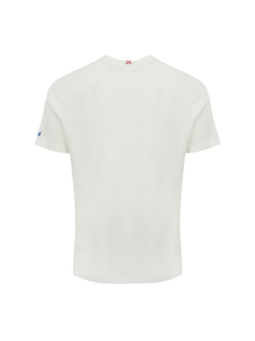 T-shirt con stampa Let the Summer Be Gin Mc2 Saint Barth | TSHIRT MAN02813H SUMER GIN 01N